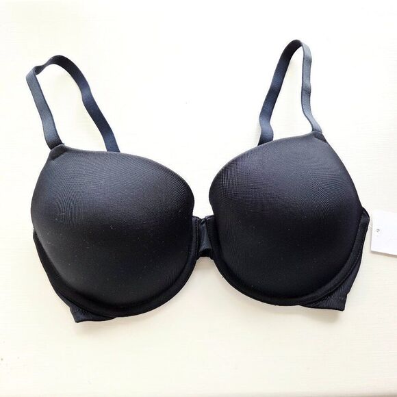 Auden Target Lightly Lined T-Shirt Bra Size 32DD Black Underwire Molded Cup NEW - Picture 1 of 5
